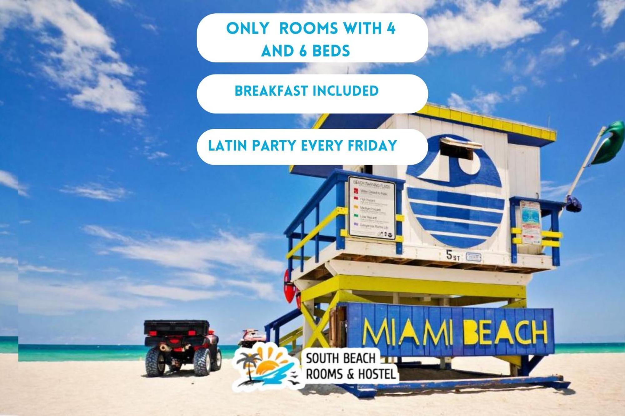 ميامي بيتش South Beach Rooms And Hostel المظهر الخارجي الصورة